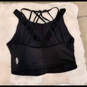 Free people xs crop top/sports bra